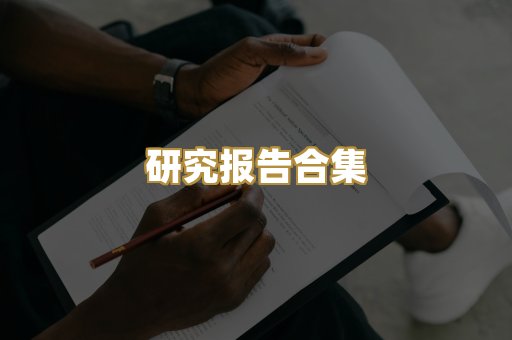 研究报告合集